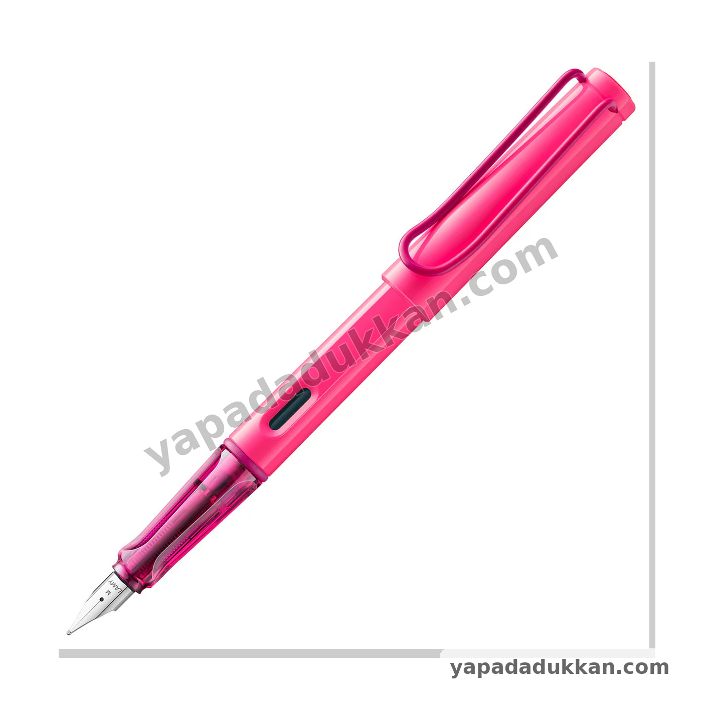 LAMY Safari 0C9 Neon Pink Dolma Kalem M Uç – 2026 Özel Seri