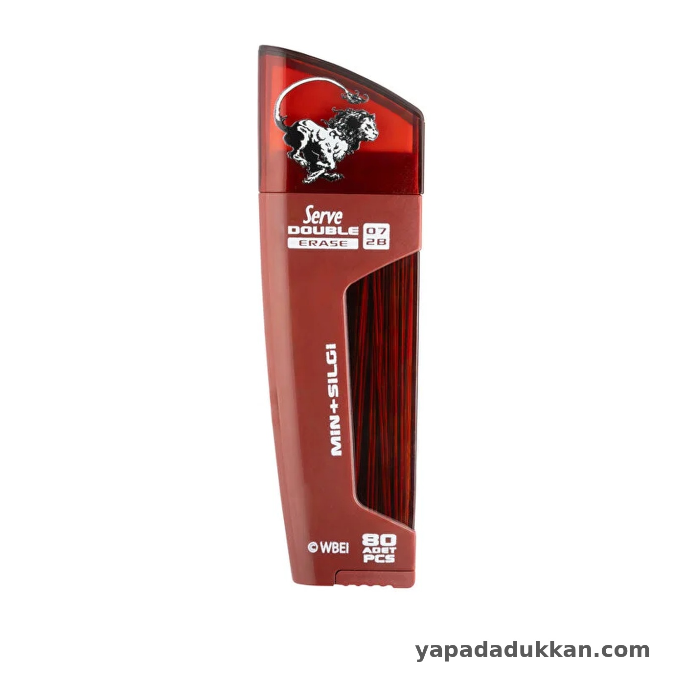 Serve Double Erase Harry Potter 0.7 mm 2B Kalem Ucu + Silgi Seti – Gryffindor