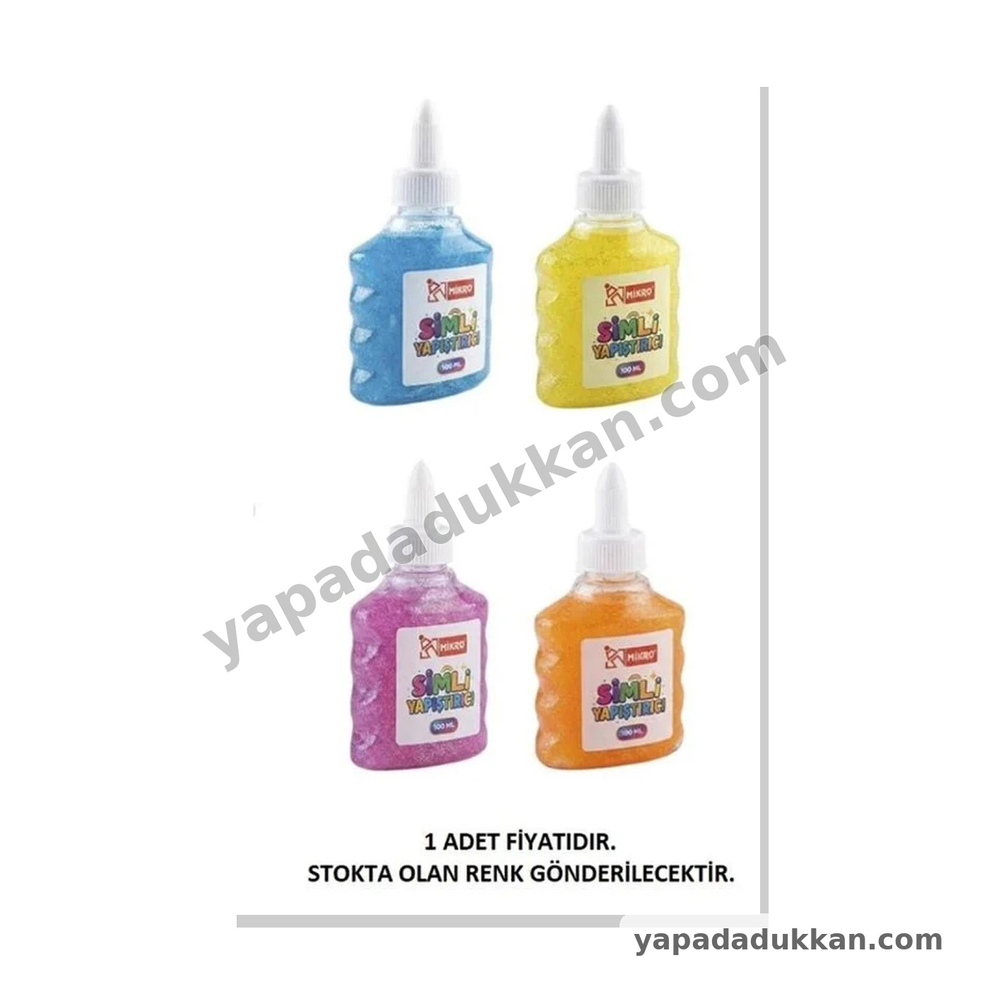 Mikro SY-7528 Spot Renk Simli Yapıştırıcı 100 ml