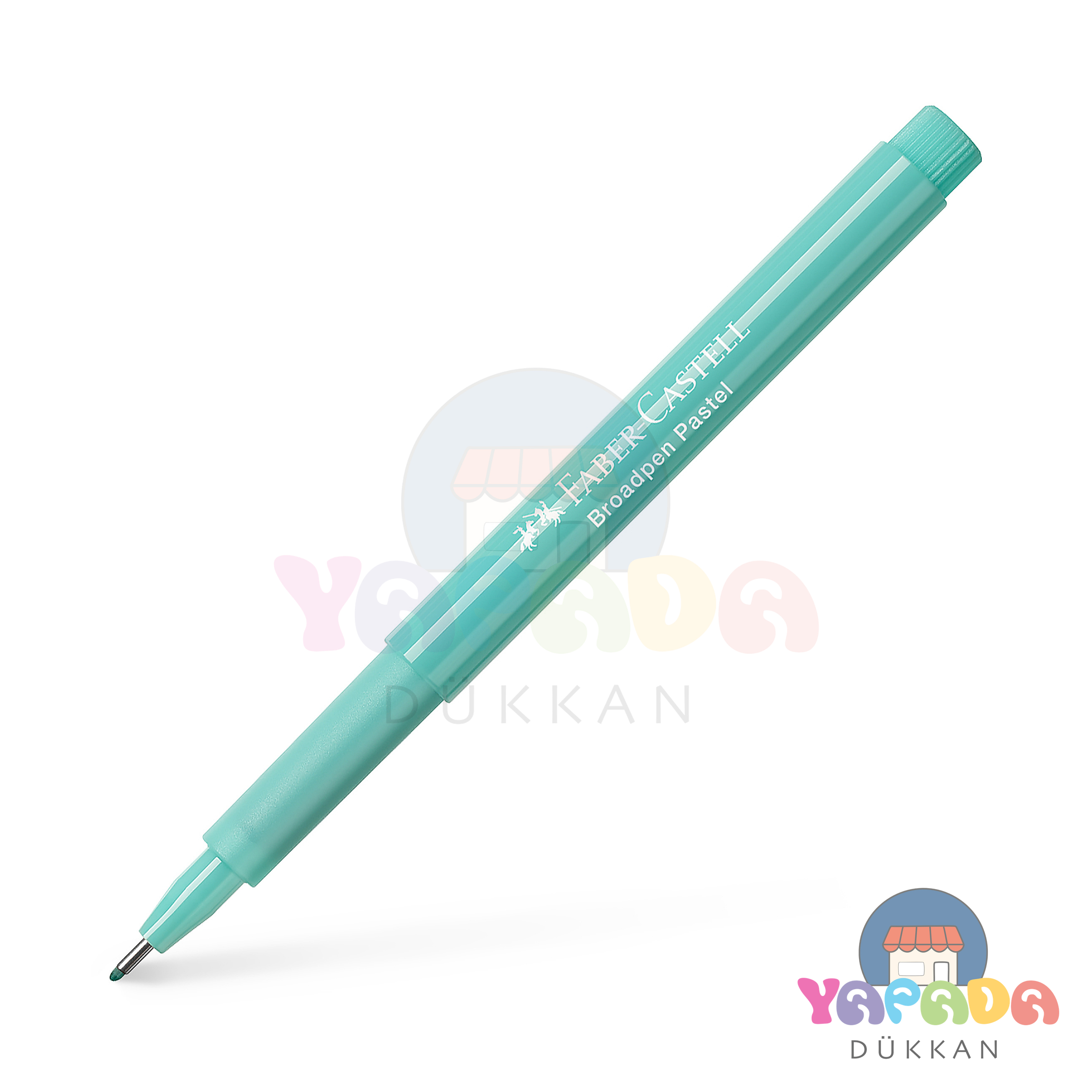 Faber Castell 1554 0.8 mm BROADPEN Turkuaz