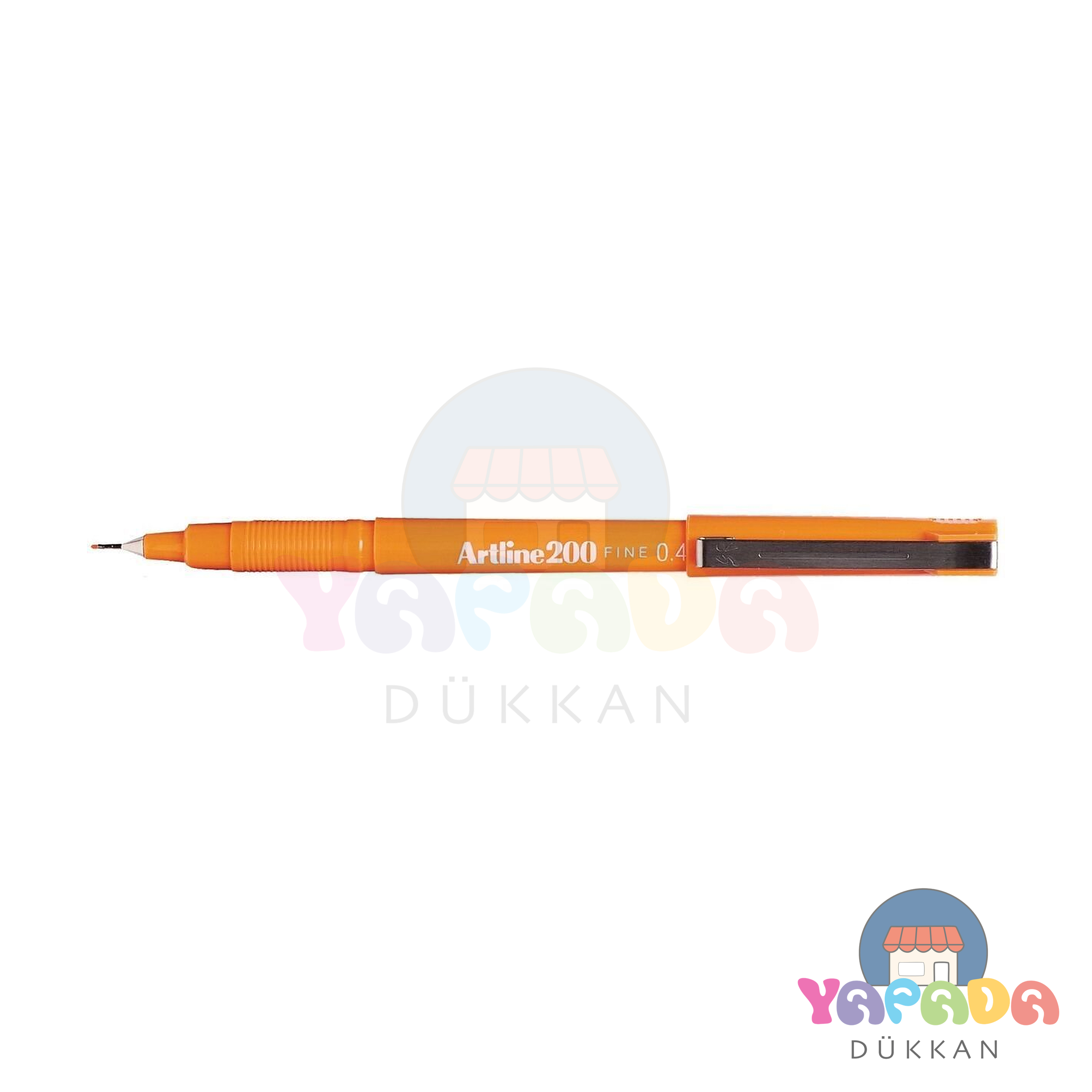 Artline 200 Fineliner Kalem 0.4mm Sedefli Turuncu