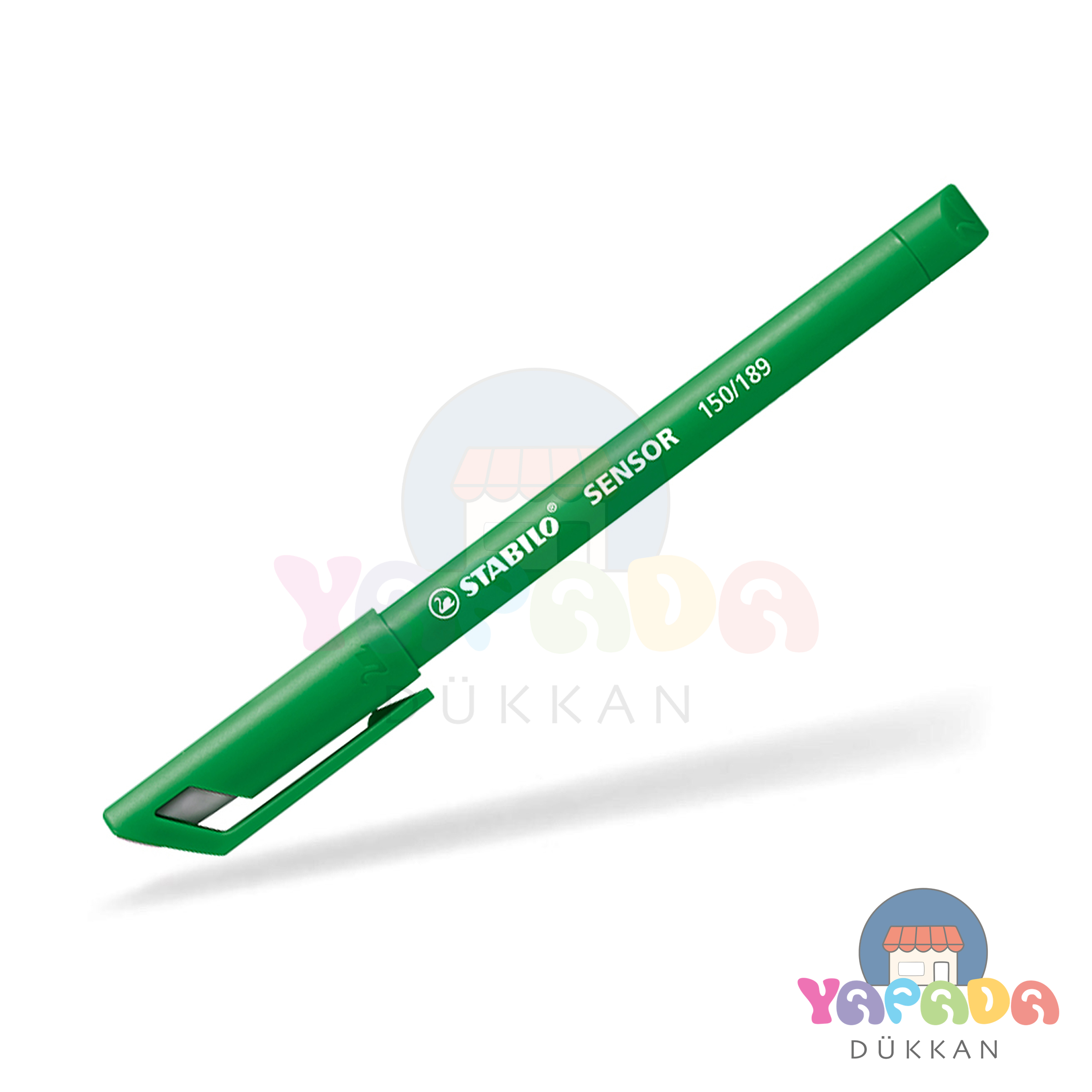 Stabilo Sensor Yaylı Uç Fineliner 0.3 mm Koyu Yeşil 189/36