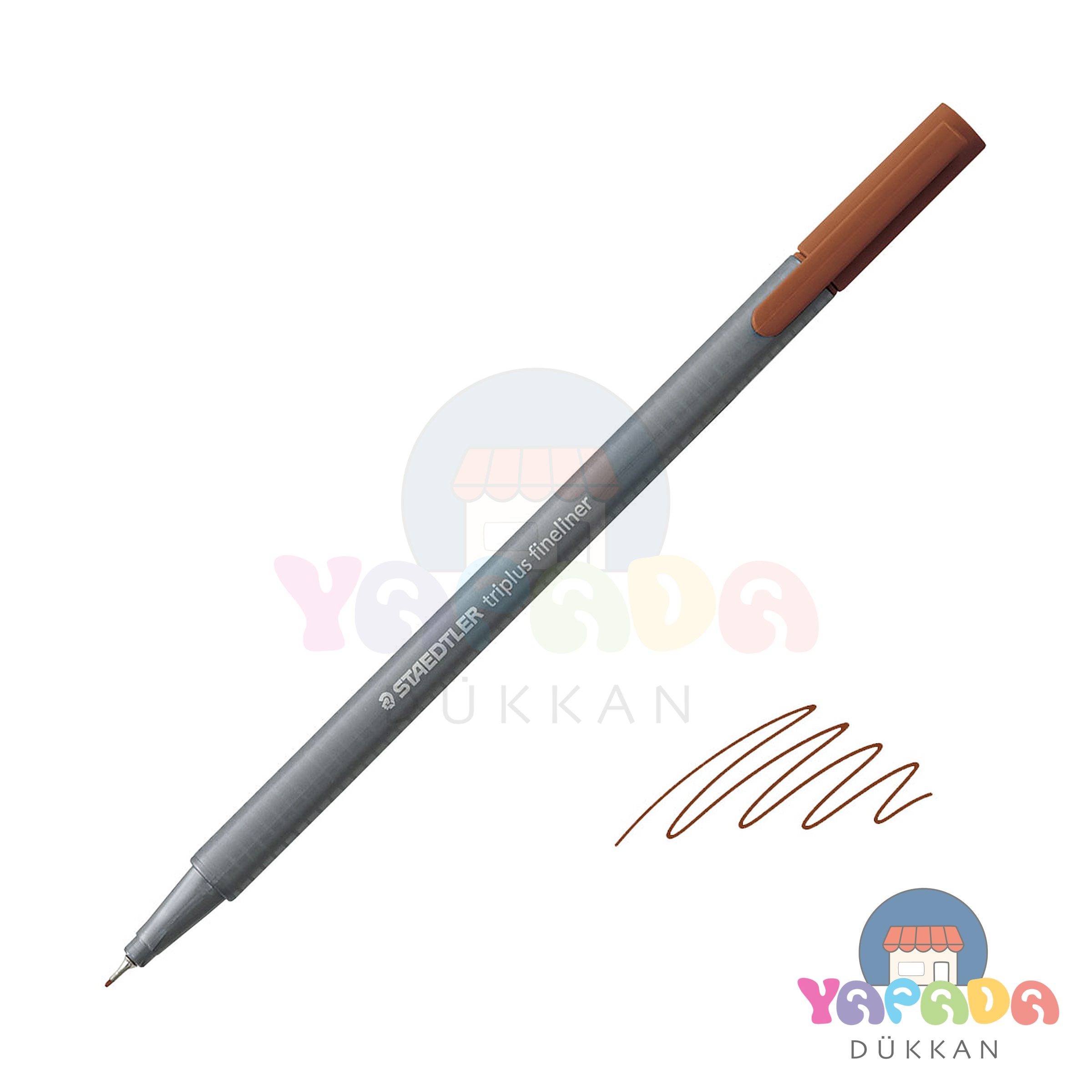 Staedtler Triplus Fineliner 0.3mm Tobacco Brown 334-77