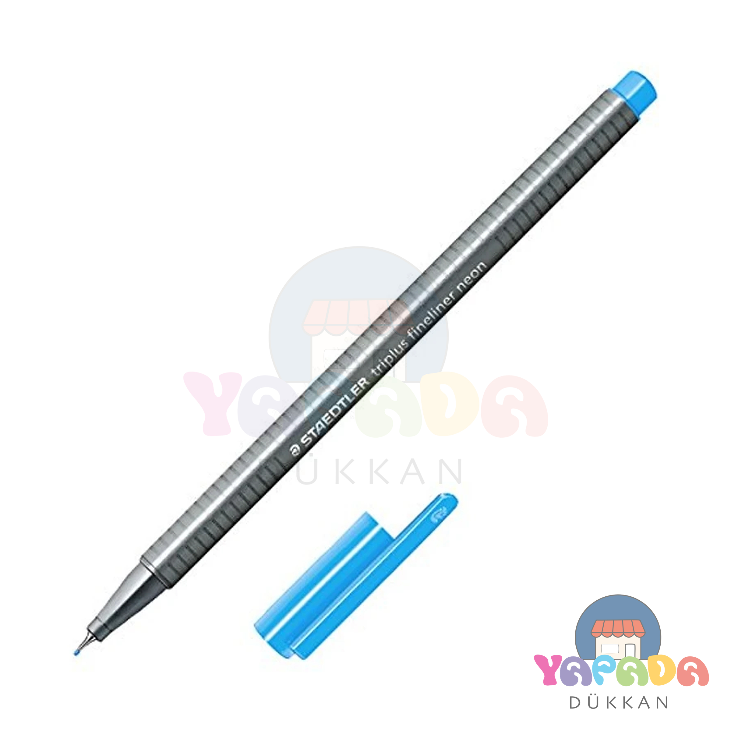 Staedtler Triplus Fineliner Neon 0.3mm Neon Blue 334-301