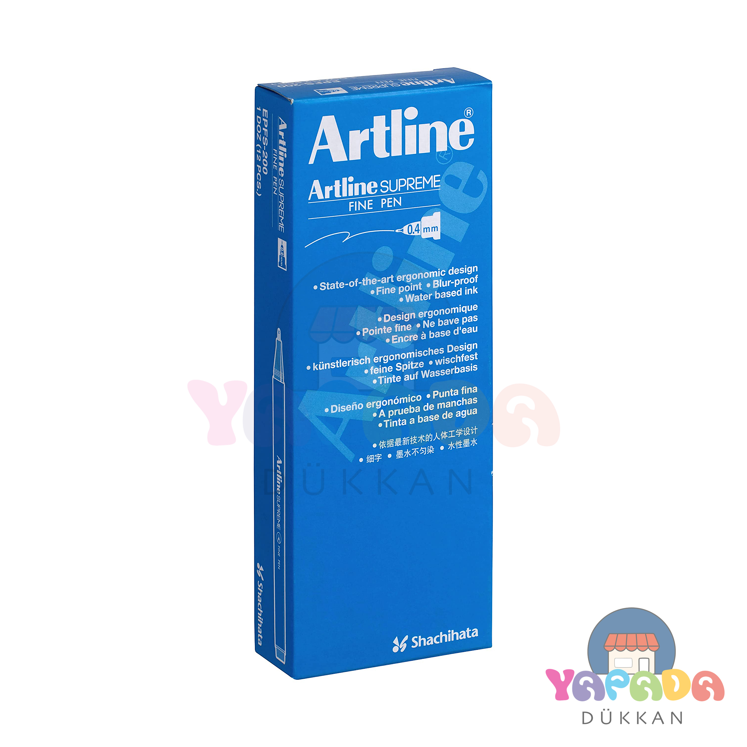 Artline 200 Fineliner Kalem 0.4 mm Fıstık Yeşili
