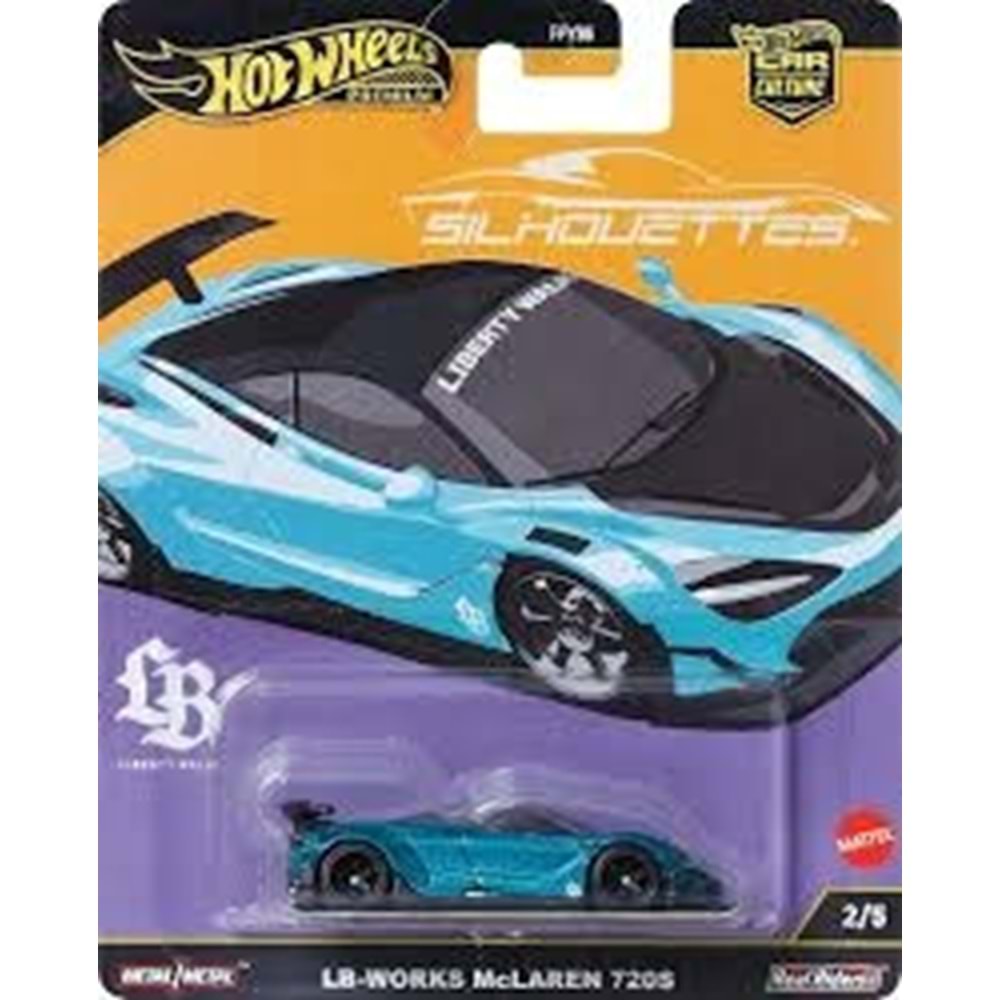 Mattel Hot Wheels Premium LB-Works McLaren 720S