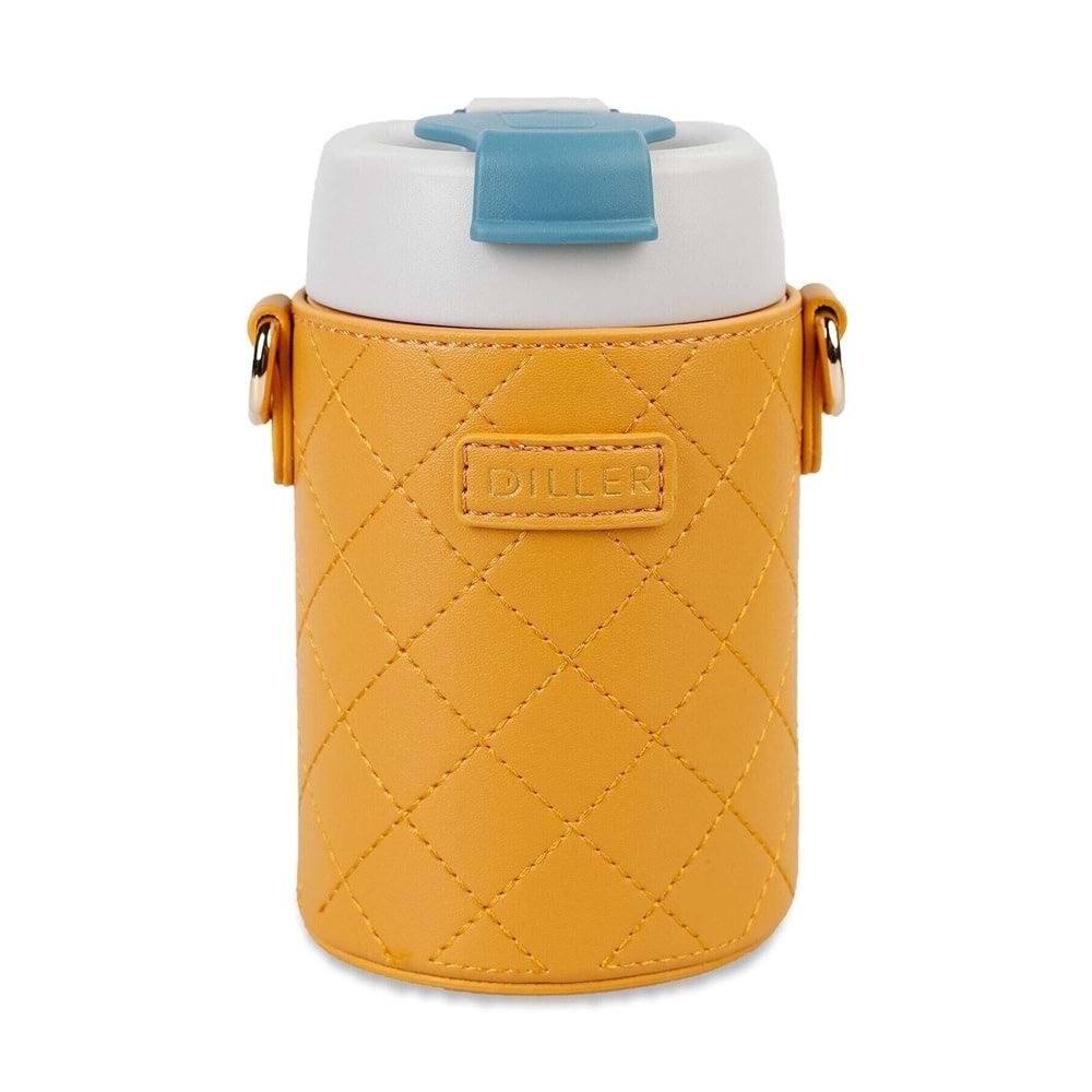 Vagonlife Diller 380 Ml Çelik Termos Matara Krem Vgn-8991