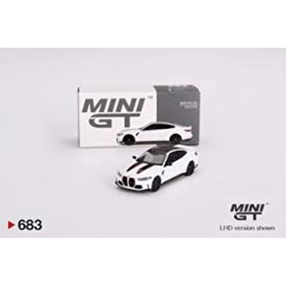 Mini GT 1/64 BMW M4 CSL ALPINE WHITE