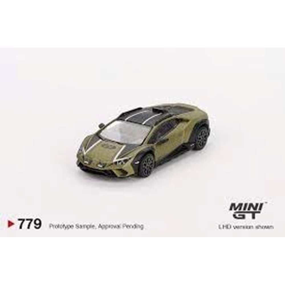 Mini GT 1/64 LAMBORGINI HURACAN STERRATO VERDE GEA MATT