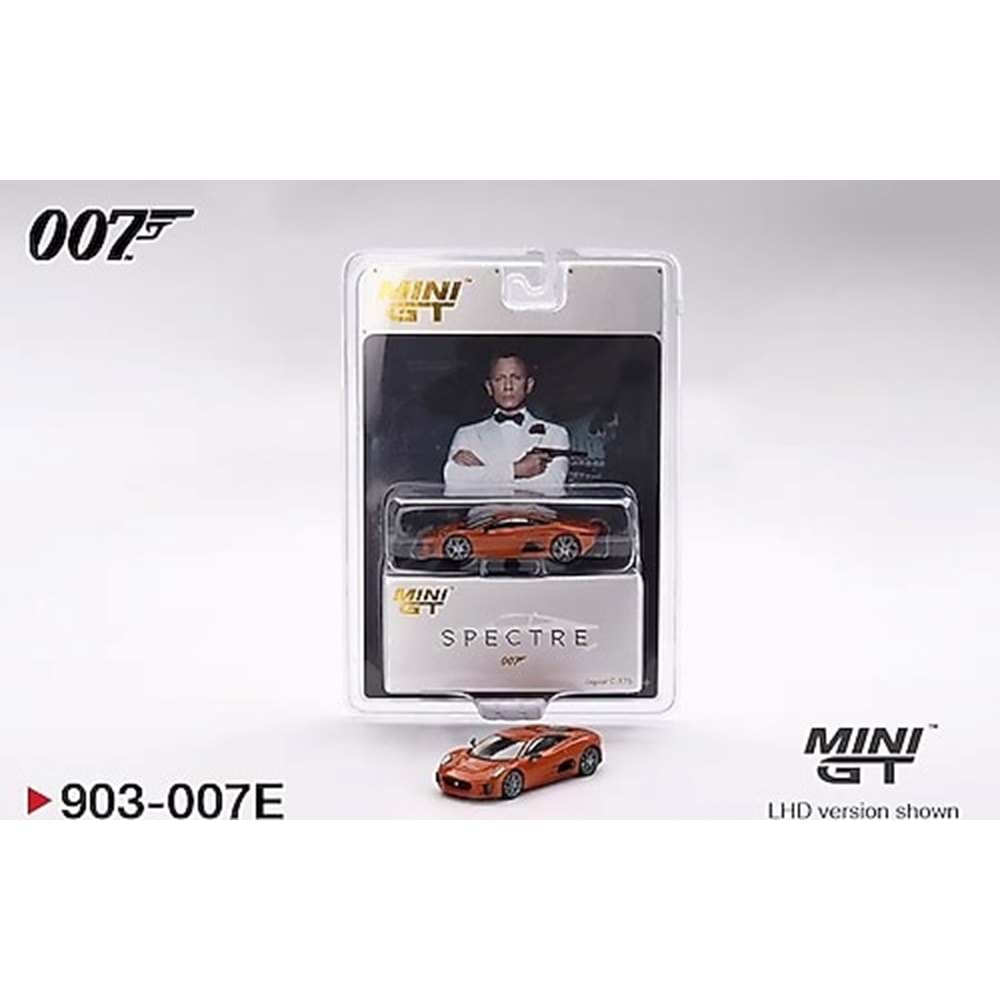 Mini GT 1/64 Jaguar C X75 Spectre 007