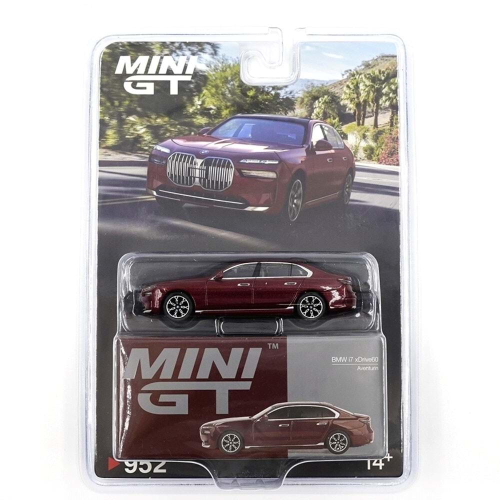 Mini GT 1/64 BMW i7 xDrive60 Aventurin