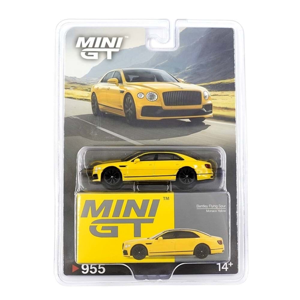 Mini Gt 1/64 BENTLEY FLYİNG SPUR MONACO YELLOW