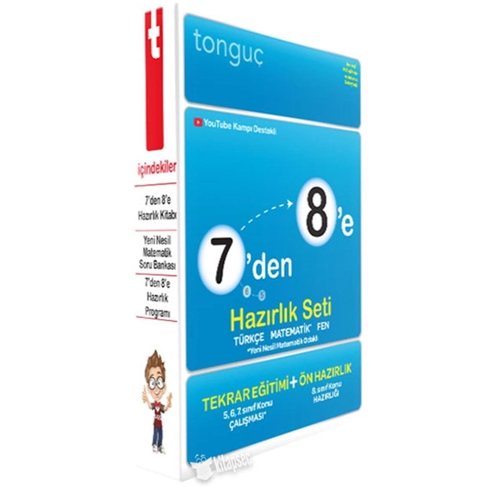 Tonguç Akademi 7`den 8`e Hazırlık Seti - Kolektif - Tonguç Akademi