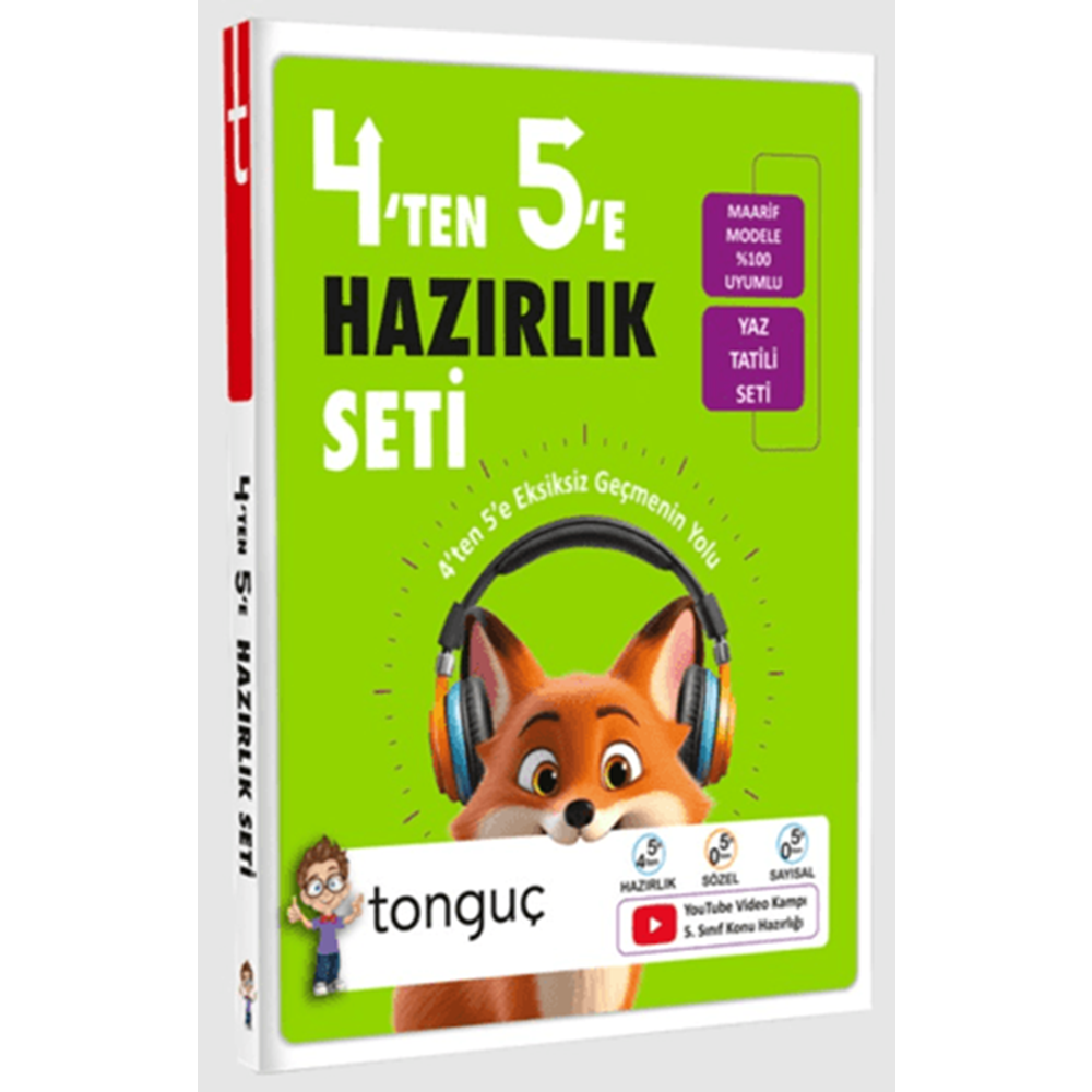 4'ten 5'e Hazırlık Seti - Kolektif - Tonguç Akademi