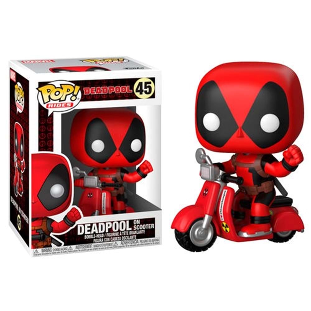 Funko POP Marvel: Deadpool: Deadpool & Scooter