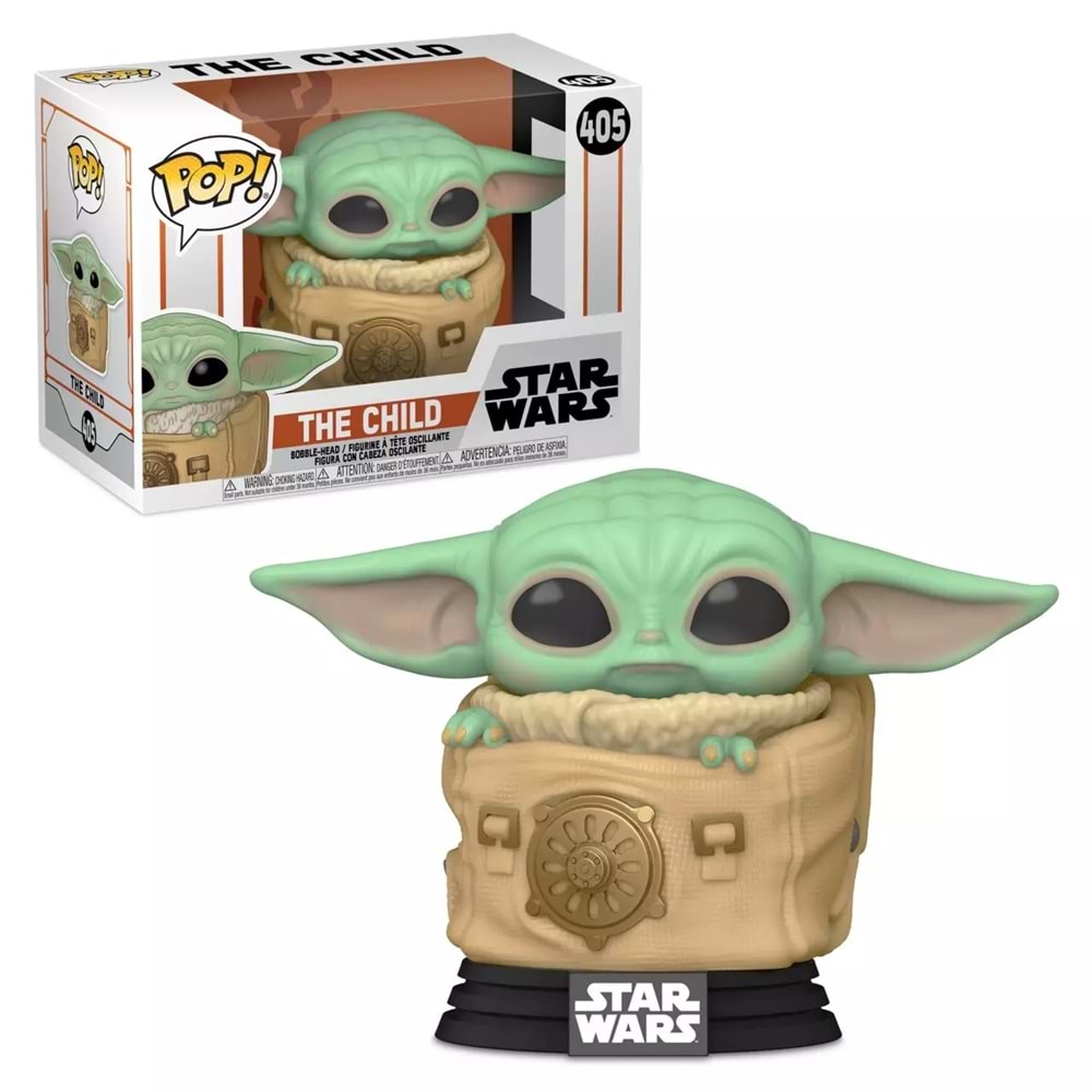 Funko Pop! Figür: Star Wars The Mandolorian - The Child with Carrier Pop