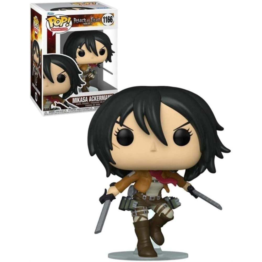 Funko Pop Figür Animation: Attack On Titan - Mikasa Ackermann
