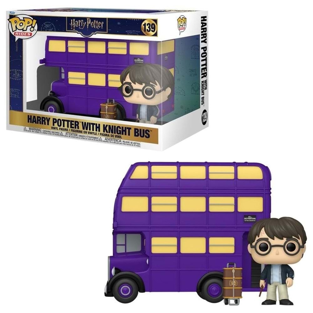 Funko POP Ride : Super Deluxe - Harry Potter with Knight Bus