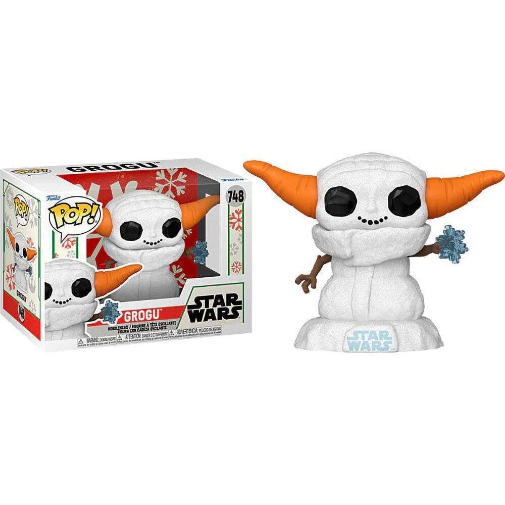 Funko POP Star Wars: Holiday - Snowman Grogu