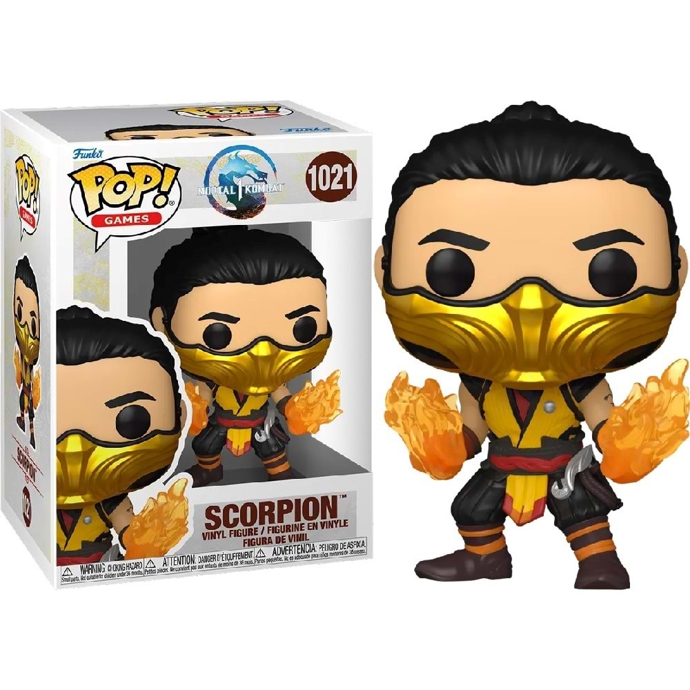 Funko POP Games: Mortal Kombat - Scorpion