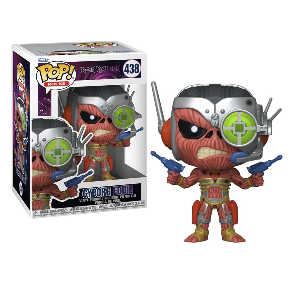 Funko POP Rocks: Iron Maiden - Cyborg