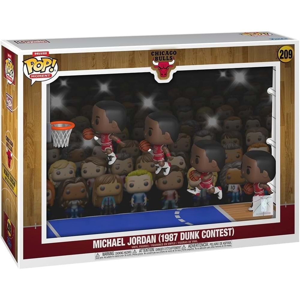 Funko Pop - Moments Deluxe - Deluxe Moment Michael Jordan (1987 Smaç Yarışması)