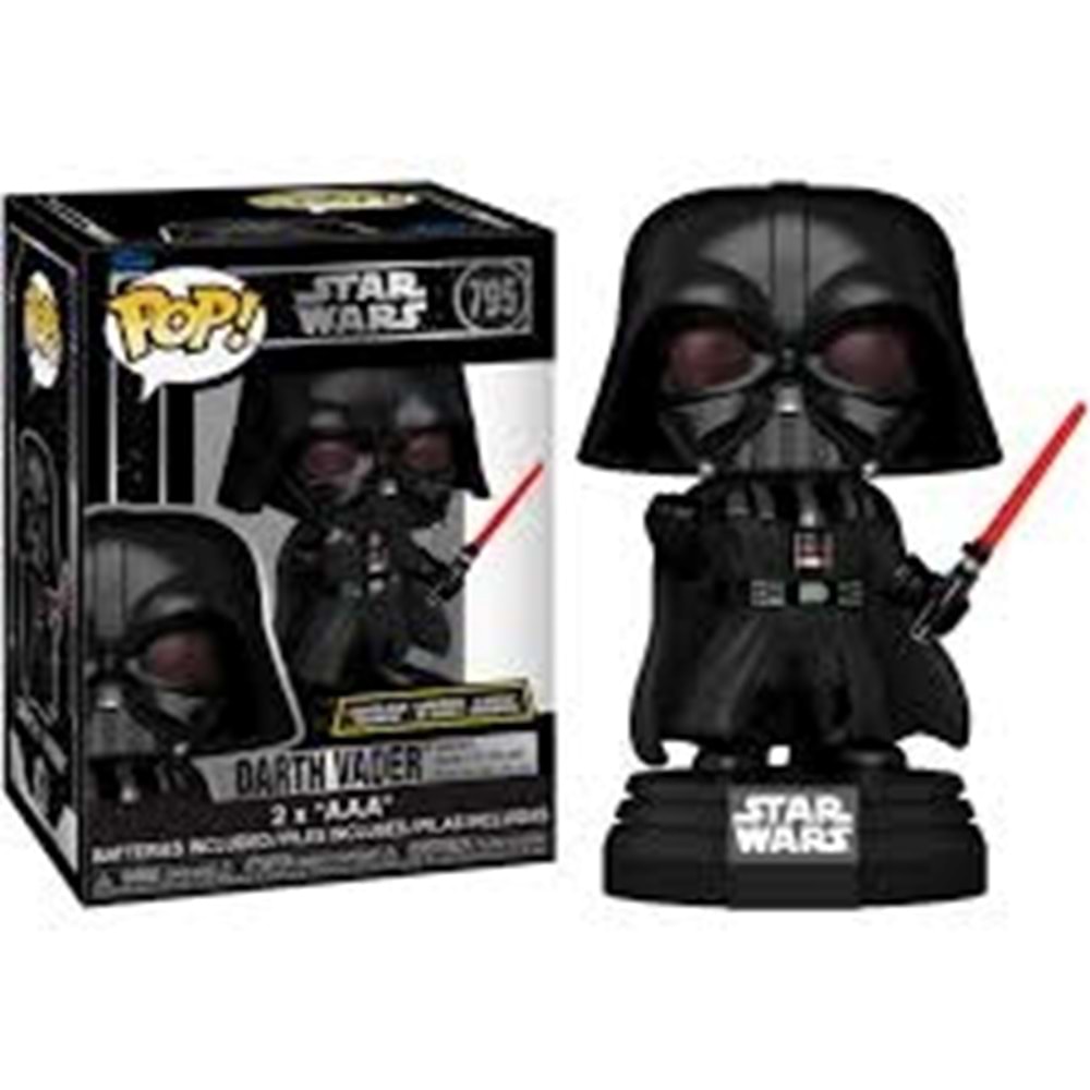 Funko POP Star Wars: Darth Vader Lights and Sounds with Lightsaber