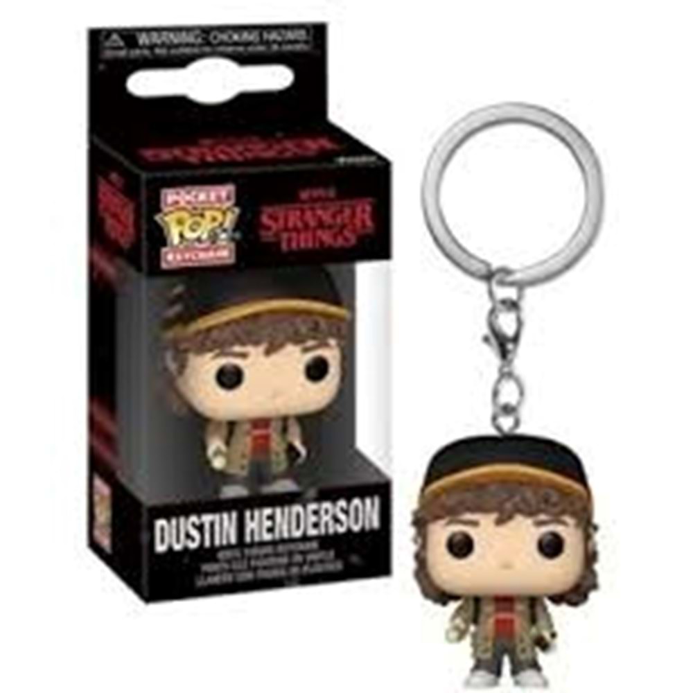 Funko POP Anahtarlık: Stranger Things - Dustin Henderson
