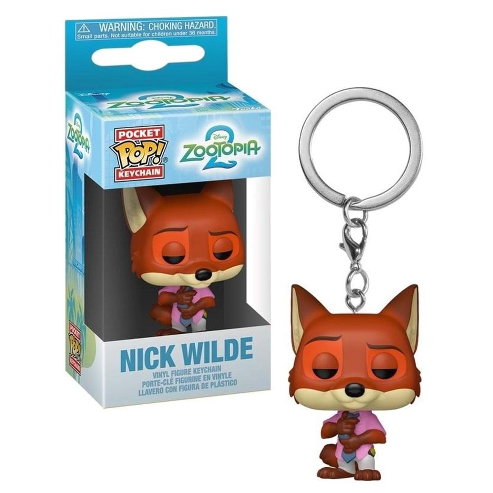 Funko POP Anahtarlık: Zootopia 2 - Nick Wilde