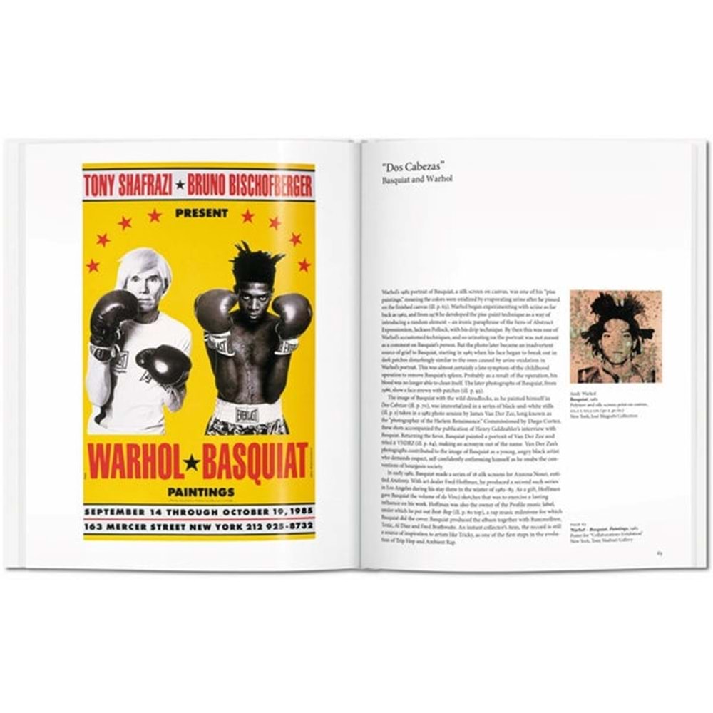 Jean-Michel Basquiat (Sokakların Patlayıcı Gücü) - Leonhard Emmerling - Taschen Book