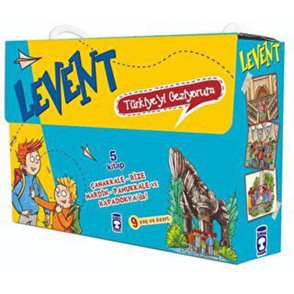 Levent Türkiyeyi Geziyorum Seti 1 (5 Kitap) - Mustafa Orakçı - Tima
