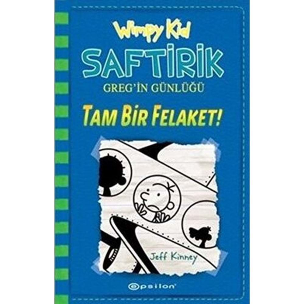 Saftirik Greg'in Günlüğü 12 Tam Bir Felaket! (Ciltli) - Jeff Kinney -
