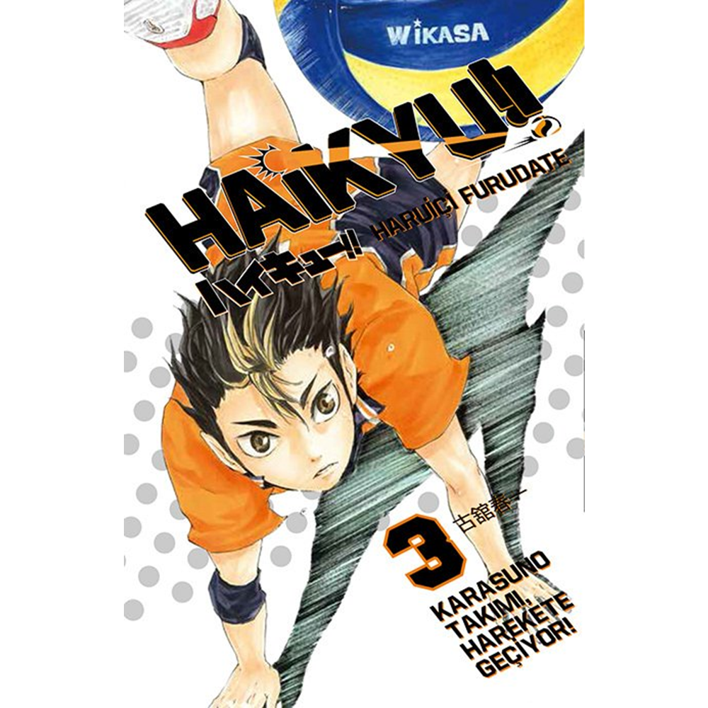 Haikyu!! 3. Cilt - Karasuno Takımı Harekete Geçiyor! Haruiçi Furudate