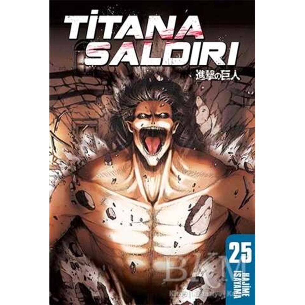 Titana Saldırı Cilt 25 - Hajime İsayama - Gerekli Şeyler Yayıncılık