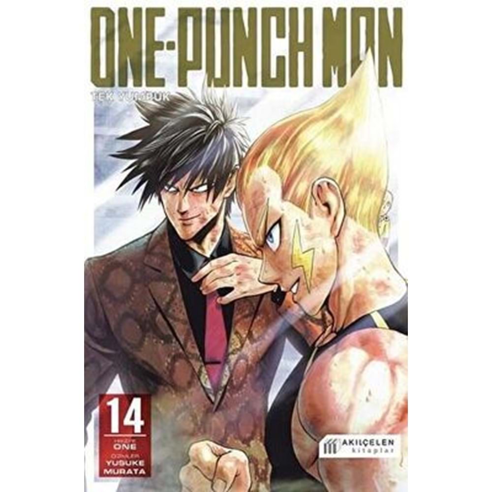 One-Punch Man Cilt 14 Tek Yumruk - Yusuke Murata - Akıl Çelen Kitapla