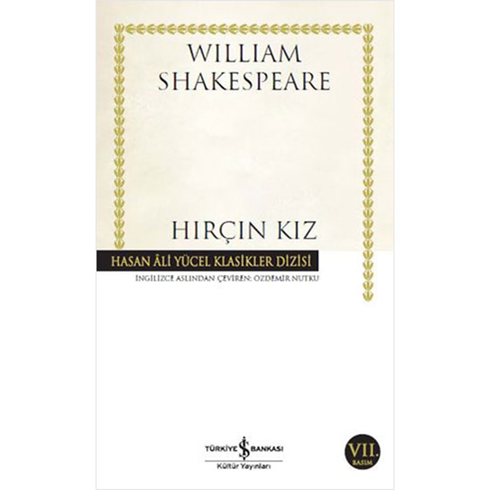 Hırçın Kız - William Shakespeare - İş Bankası Kültür Yayınları