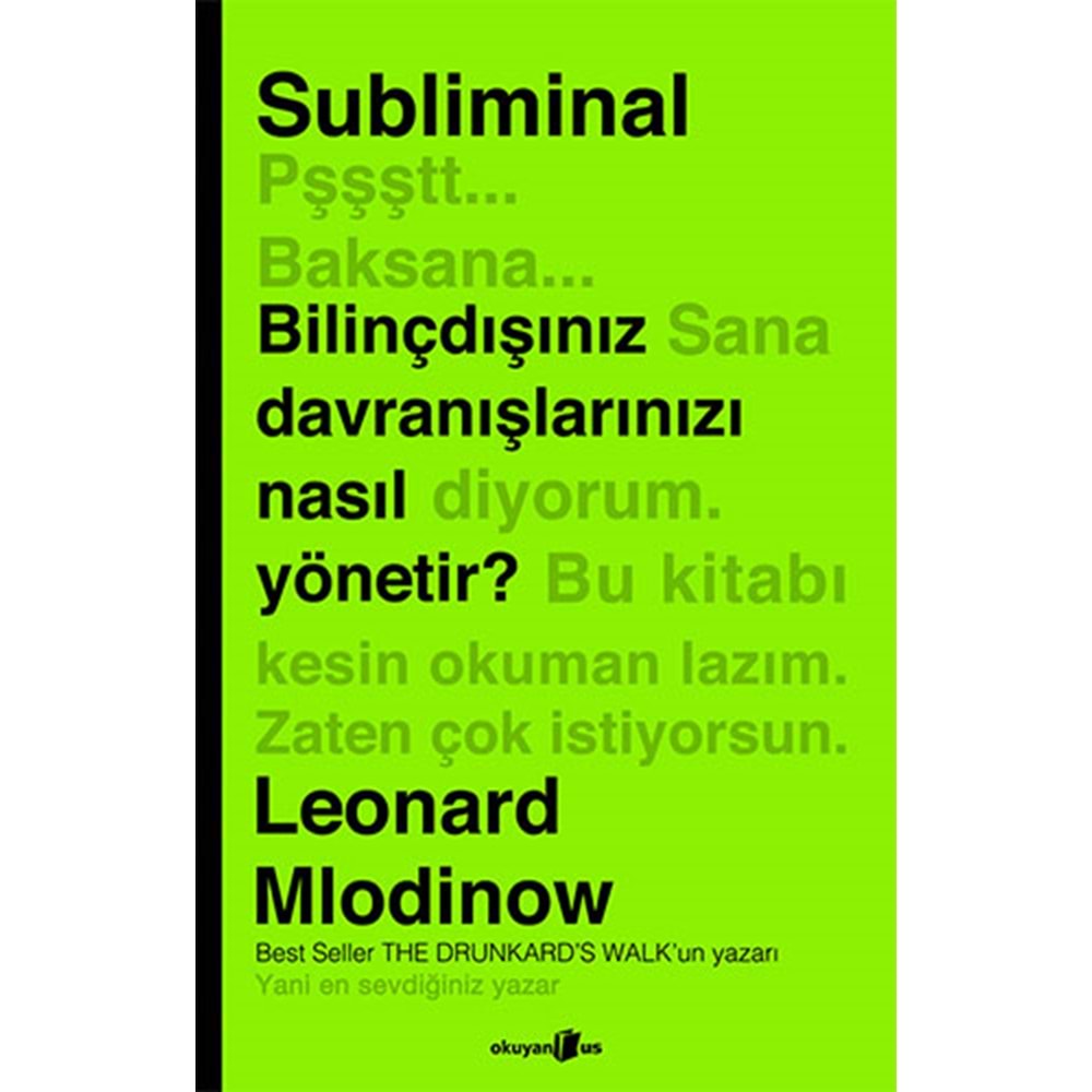 Subliminal - Leonard Mlodinow - Okuyan Us Yayınları