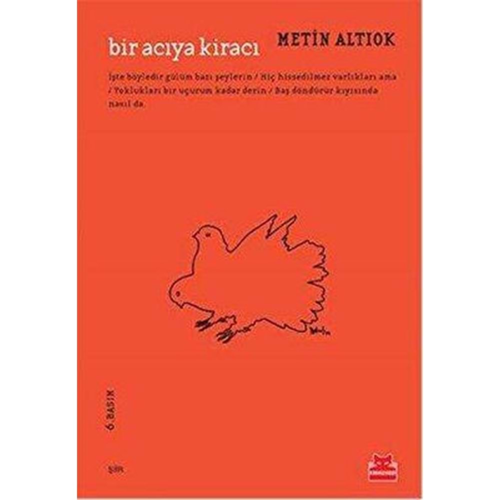 Bir Acıya Kiracı - Metin Altıok - Kırmızı Kedi