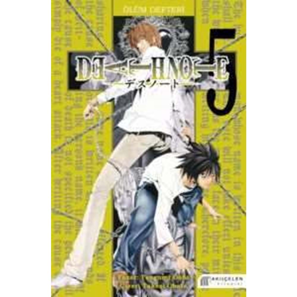Death Note Ölüm Defteri 5 - Tsugumi Ooba - Akılçelen Kitaplar