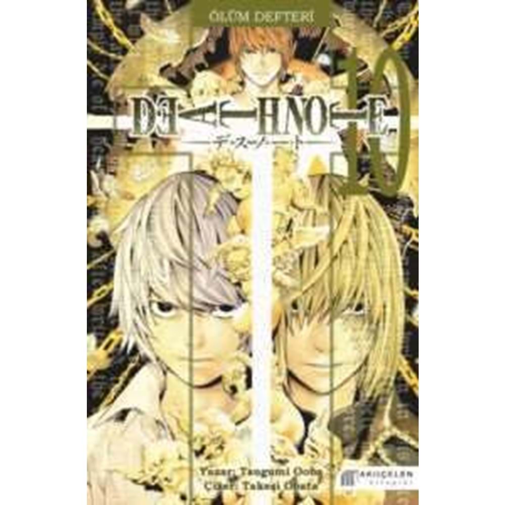 Death Note Ölüm Defteri 10 - Tsugumi Ooba - Akılçelen Kitaplar