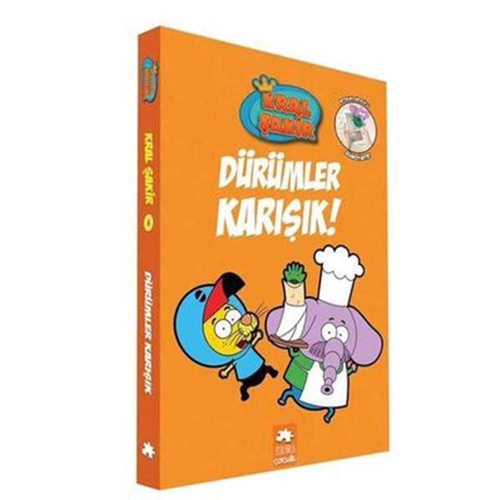 Kral Şakir 6 Dürümler Karışık (Ciltli) - Varol Yaşaroğlu - Eksik Parça Yayınları