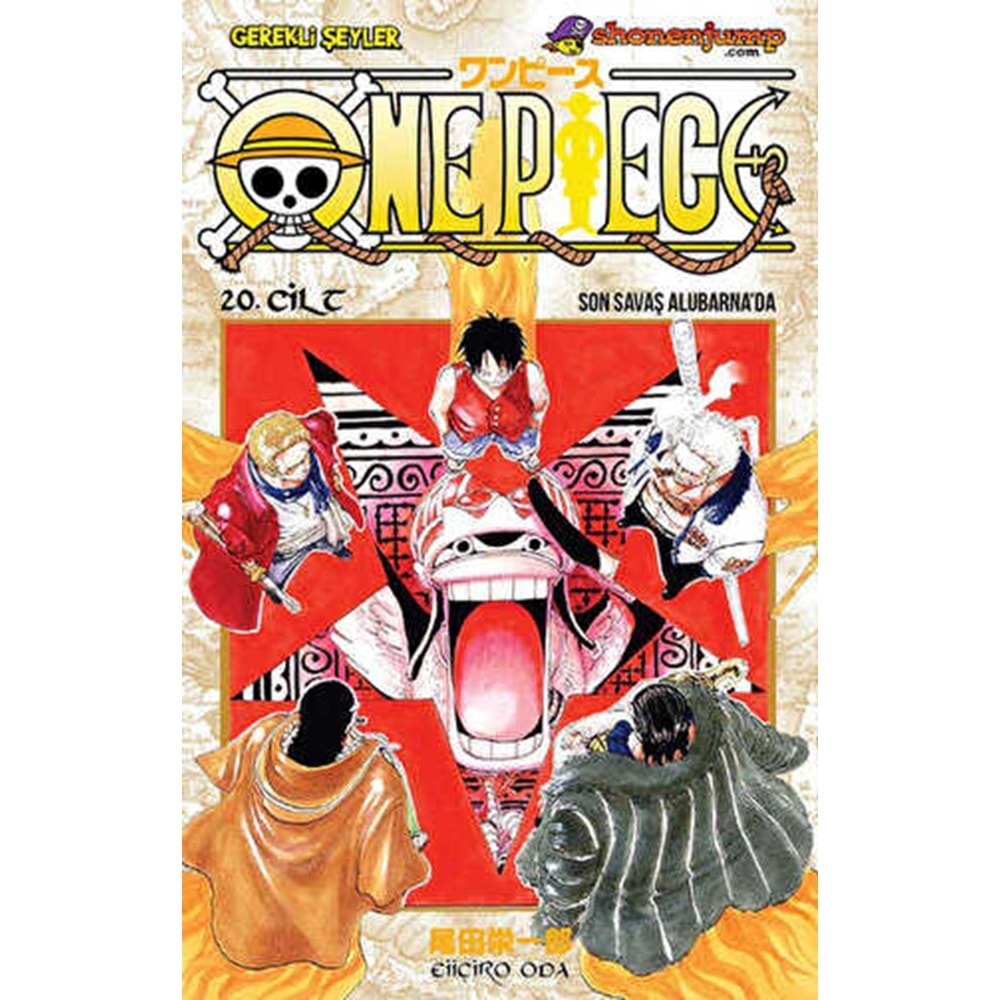 One Piece 20 Son Savaş Alubarna'da - Eiiçiro Oda - Gerekli Şeyler