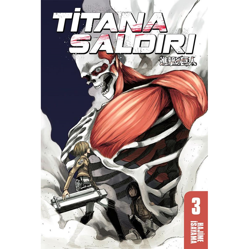 Titana Saldırı 3 - Hajime İsayama - Gerekli Şeyler Yayıncılık