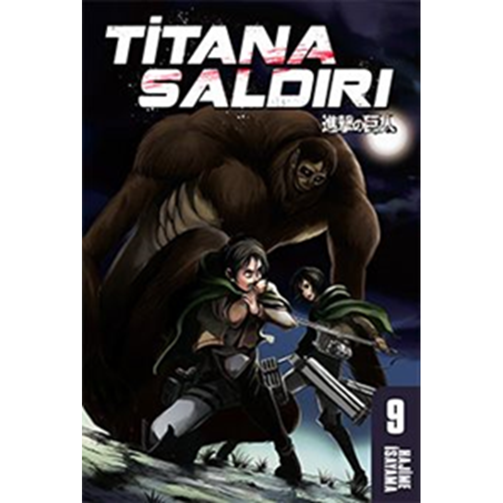 Titana Saldırı Cilt 9 - Hajime İsayama - Gerekli Şeyler Yayıncılık