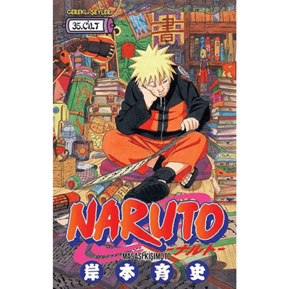 Naruto 35. Cilt - Masaşi Kişimoto - Gerekli Şeyler Yayıncılık