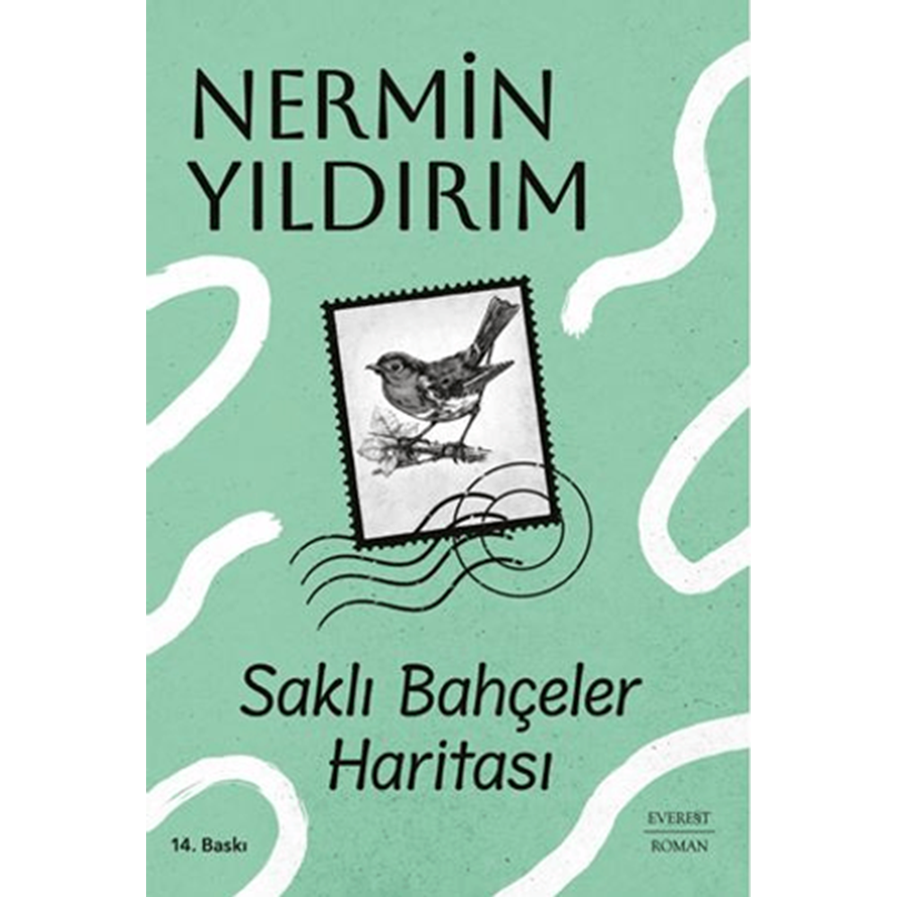 Saklı Bahçeler Haritası - Nermin Yıldırım - Everest Yayınları