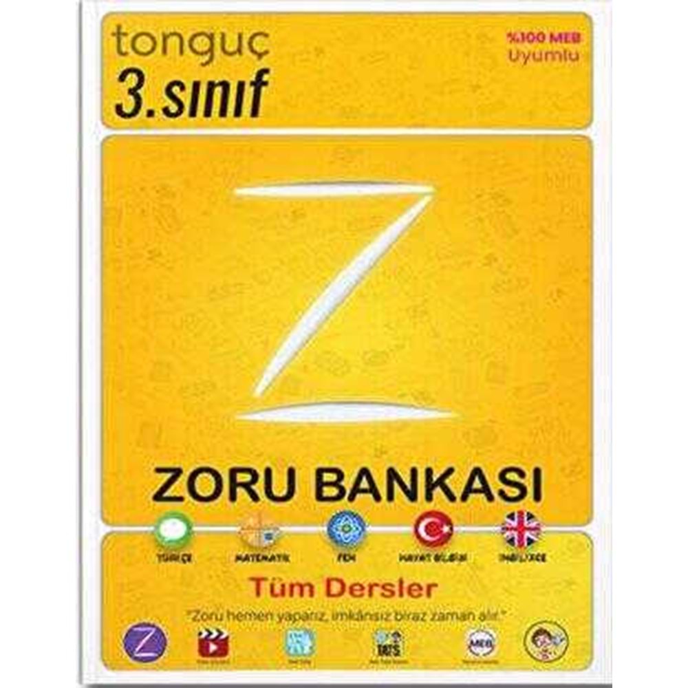 3. Sınıf Tüm Dersler Zoru Bankası - Kolektif - Tonguç Akademi