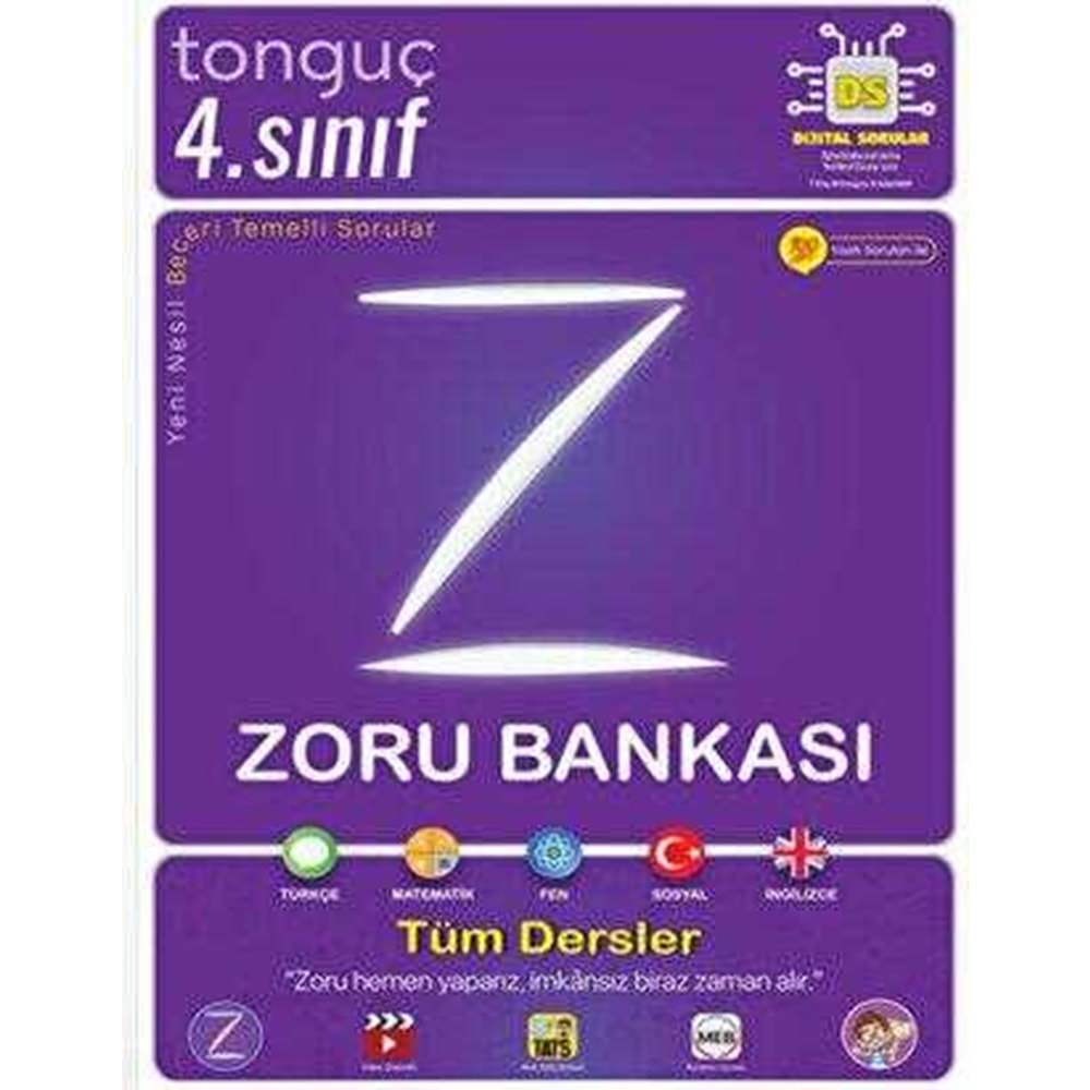 4. Sınıf Tüm Dersler Zoru Bankası - Kolektif - Tonguç Akademi
