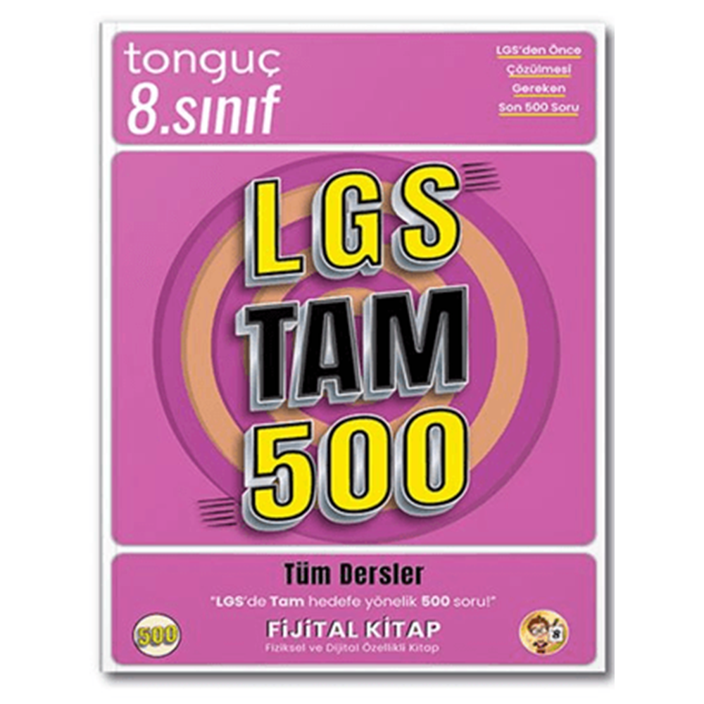 8. Sınıf LGS Tüm Dersler Fijital Tam 500 Soru Bankası - Kolektif - Tonguç Akademi