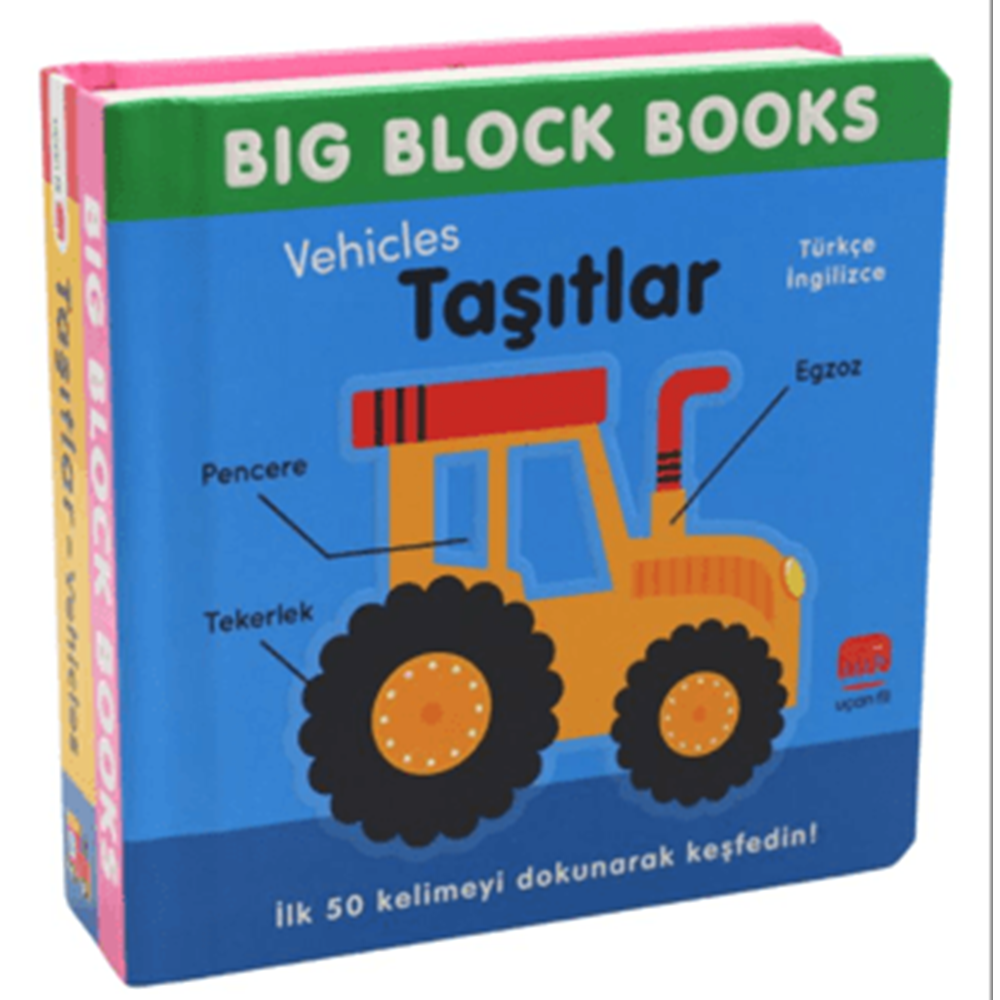 Big Block Books - Taşıtlar (Vehicles) CİLTLİ - Kolektif - Uçan Fil Yayınları